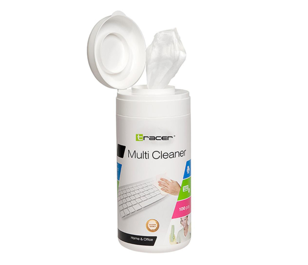 TRACER Chusteczki czyszczace Plastic TUBE 100 szt. TRASRO42098 - 1244577 - zdjęcie 2